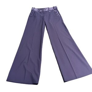 Jak & Rae Trousers With Leather Trim Detail